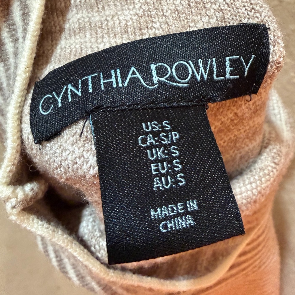 Cynthia Rowley Cynthia Rowley Geometric Mock-neck Sweater - Picture 2 of 6